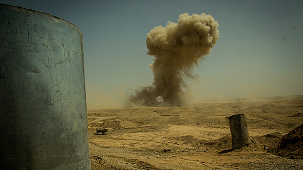 Военнослужащие САА начали уничтожение боеприпасов на полигоне под Дамаском