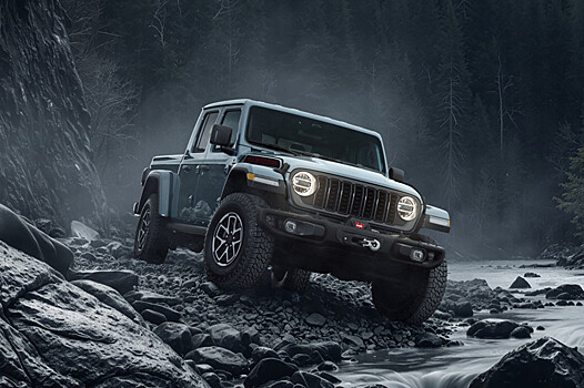 Jeep Gladiator обзавелся спецверсией Shadow Ops с заводской лебедкой