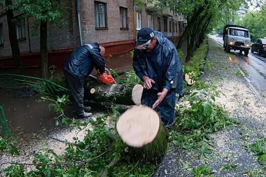 В Татарстане рыбаки застряли на острове из-за штора, в Башкирии ураган сносит постройки