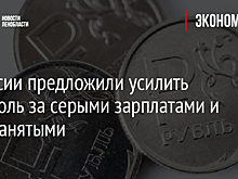 В России предложили усилить контроль за серыми зарплатами и самозанятыми