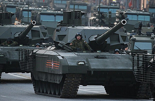 Новые российские танки попытались представить в США