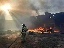 Частный дом сгорел дотла в Краснодаре: на пепелище нашли тело мужчины