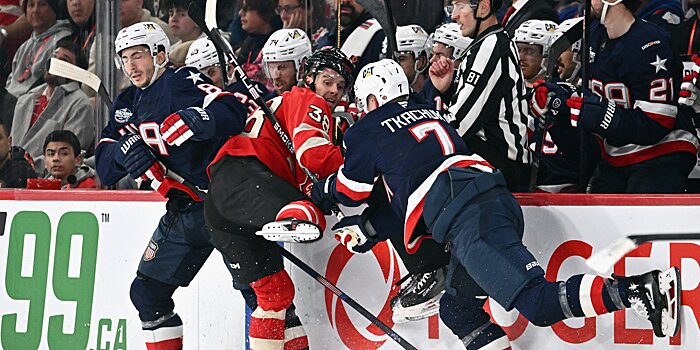 Никитин о матче Канады с США на Турнире четырех: «Смотрели и в прямом эфире, и в записи, и еще будем позже. Обязательно разберем игру для ребят – для общего развития»