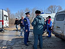 В селе Погромное в Оренбуржье отмечается снижение уровня талой воды