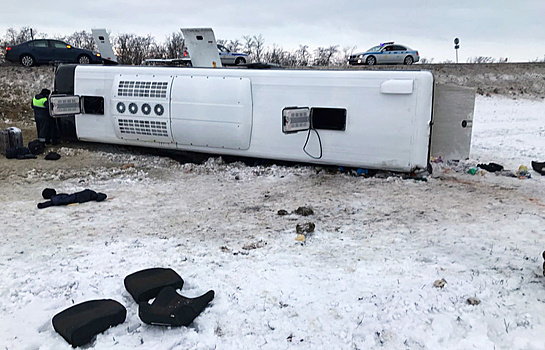 Попавший в ДТП в Ростовской области автобус был исправен