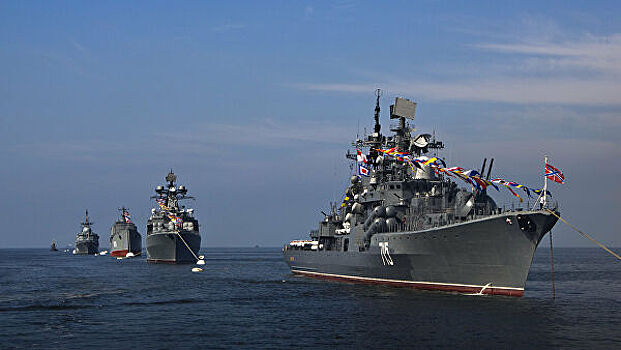 Во Владивостоке прошла репетиция парада ко Дню ВМФ