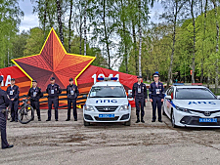 Полицейские в Тульской области присоединились к акции «Бессмертный полк»
