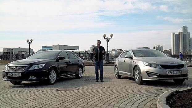Toyota Camry VII (XV50) против KIA Optima III: чей бизнес-класс лучше