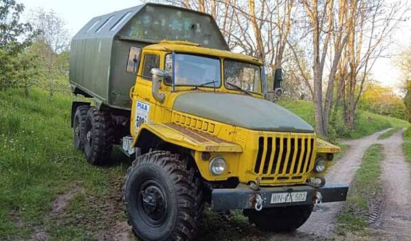 Советский грузовик Урал в Германии превратили в автодом