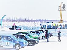 Автогонщиков убирают с улиц на озерный лёд