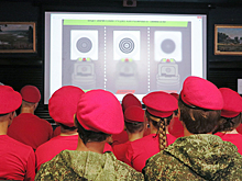 В Самаре прошли соревнования среди юнармейцев по стрельбе из пистолета Макарова