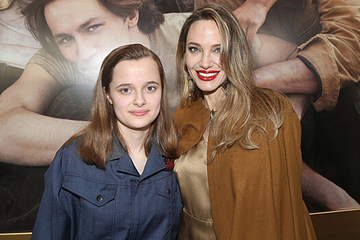 Анджелина Джоли появилась на публике с 15-летней дочерью