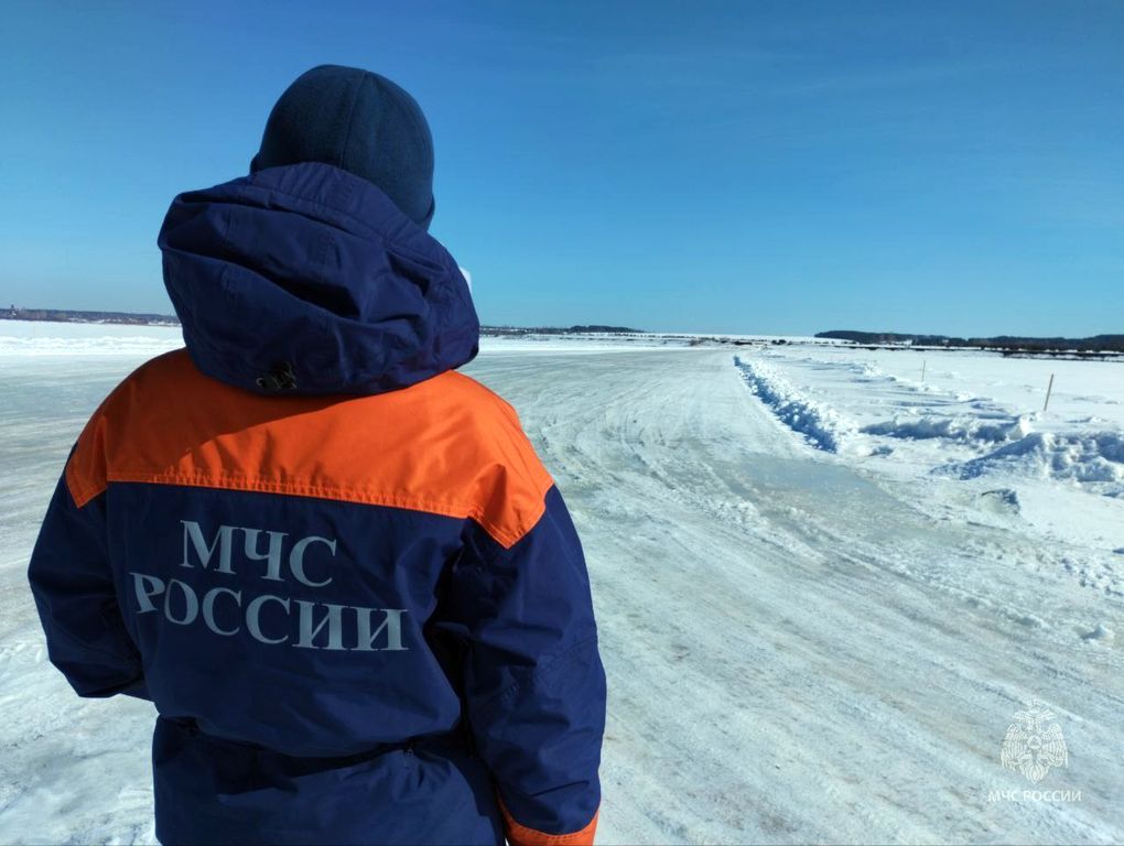 Грузоподъёмность ледовой переправы «Сарапул — Борок» снизил до 8 тонн