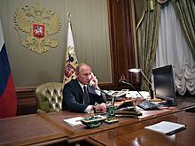 Путин провел телефонный разговор с Эрдоганом