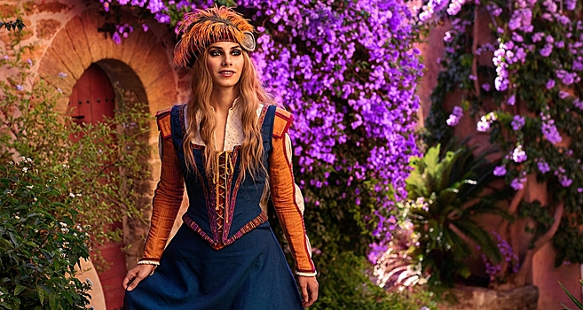 «Представь себе, что Лютик поменял пол» — косплей на Присциллу из «Ведьмака»