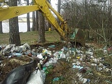 C несанкционированных свалок на территории лесного фонда региона вывезено более 1900 кубометров мусора