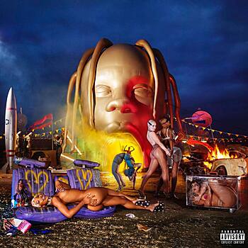 Голова Трэвиса Скотта с обложки альбома Astroworld стала мем-хитом3