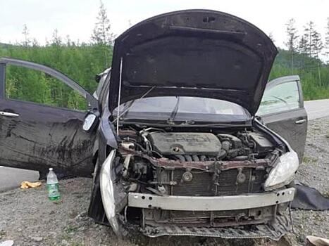 19-летний водитель опрокинул авто в Могочинском районе