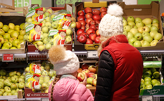 Россия в 8 раз обогнала Европу по росту цен на продукты
