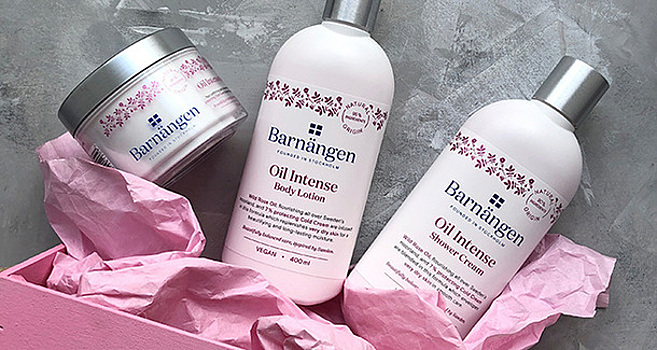 Barnängen Oil Intense с маслом дикой розы – деликатный и интенсивный уход для тела