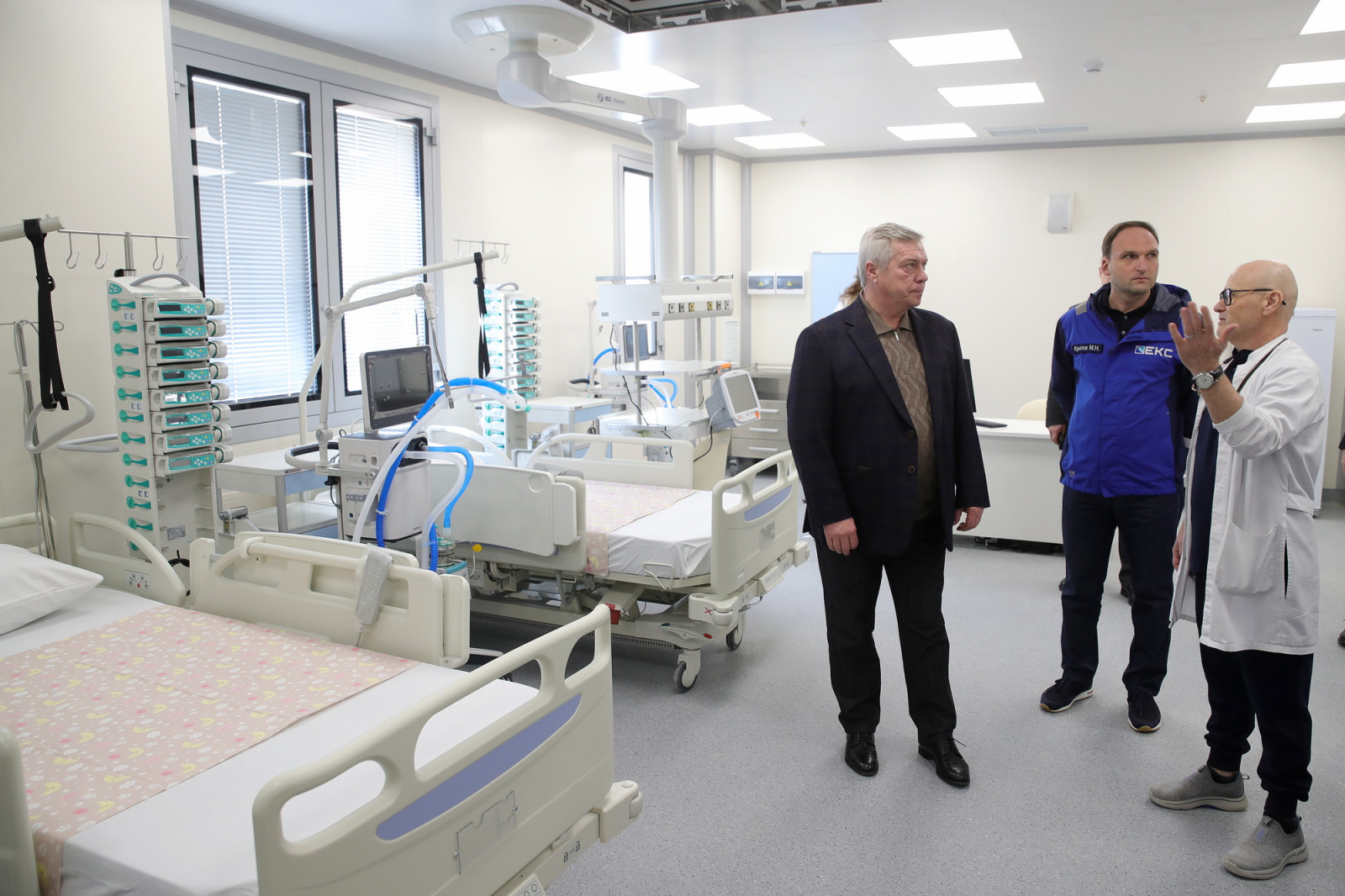 Пусконаладочные работы начались в детской клинической больнице в Ростове