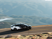 Электрокар Faraday Future установил мировой рекорд на "Гонке в облака"