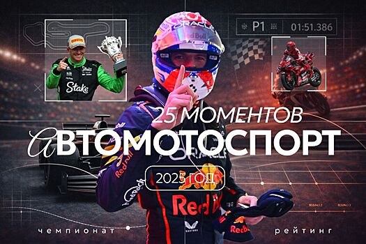 25 главных моментов 2025 года в Формуле-1, IndyCar, ралли, NASCAR и других видах автоспорта и мотогонок