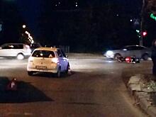 Мотоциклист попал в больницу после ДТП с «Тойотой» на перекрёстке