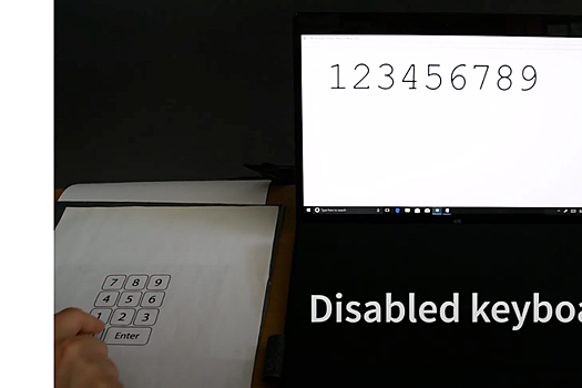 В США изобрели Bluetooth-клавиатуру из бумаги