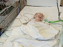 Семимесячный Кирилл Петров попал в реанимацию из-за разрыва лёгкого