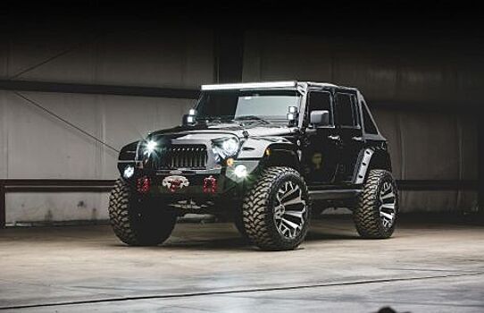 «Дьявольский» Jeep Wrangler 2017 выставлен на продажу