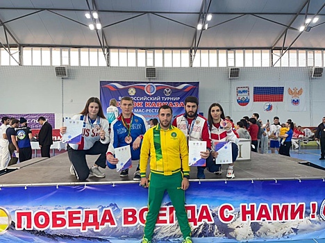 Студенты из Армавира стали призерами Кубка Кавказа по мас-рестлингу