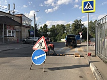 Новый «лежачий полицейский» сделали в Марушкинском
