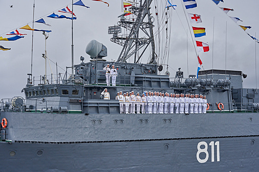 На Северном флоте прошли торжественные мероприятия в честь Дня ВМФ России
