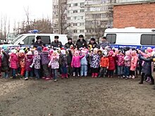 Полицейские провели игры и конкурсы с пензенскими малышами