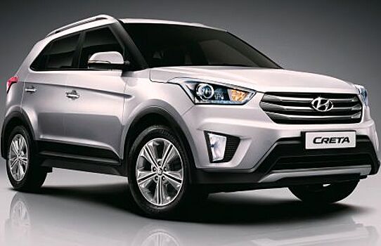 Hyundai Creta в ноябре установила рекорд продаж в России