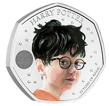 25-летие выхода первой книги о Гарри Поттере на британских фунтах