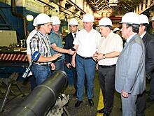 Губернатор высоко оценил производственные мощности АО "Тяжмаш"