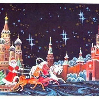 Украинский блогер оскорбился советской открыткой, которую ему подарили на Новый год в Турции