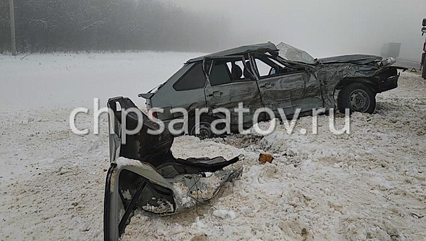 Лобовое столкновение на трассе. Есть пострадавшие