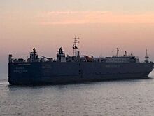 Азербайджанское судно загорелось в Каспийском море