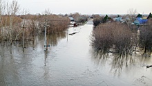 Уровень воды в реке Тобол у Кургана упал до 995 сантиметров