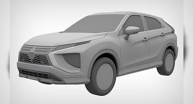 Mitsubishi запатентовала дизайн новинки для российского авторынка