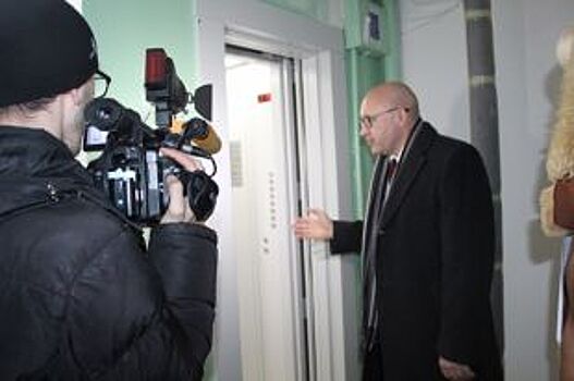 Приемка лифтов с участием «Народного контроля» прошла в Челябинске
