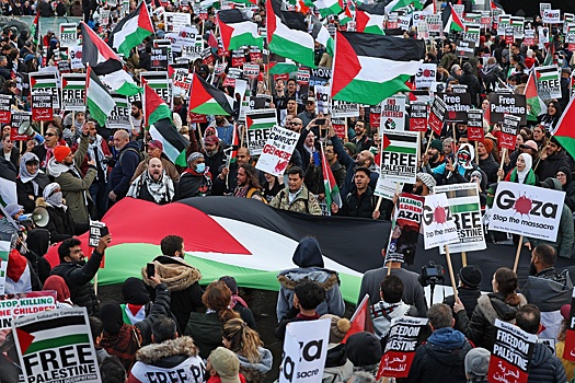 Лондон затаил дыхание: ожидается крупнейший марш в поддержку Палестины в истории