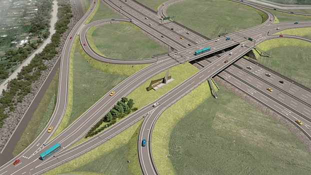 Реконструкцию развязки с Кронштадским шоссе начнут с опережением на год