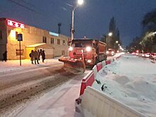 Лада Мокроусова: Ночью в Саратове начался первый крупный снегопад в этом сезоне