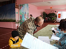 В Курской области на выборы приходят семьями