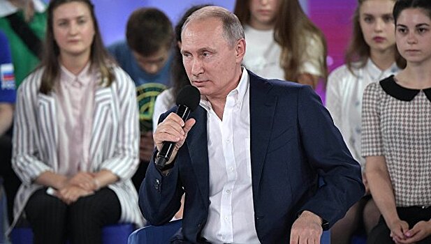 Путин рассказал, что делает при стрессе