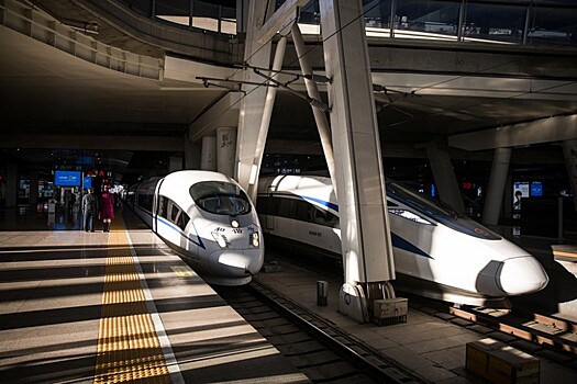 Для доставки товаров в "День холостяка" в Китае задействовали высокоскоростные поезда